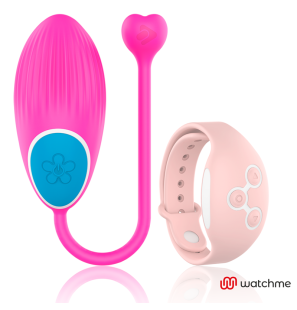 Wibrujące jajeczko Wearwatch z pilotem WatchMe, fuksjowy róż – zdjęcie 2
