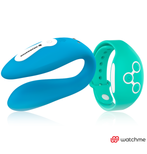 Vibromasseur Watchme à double technologie avec télécommande et silicone – photo 2
