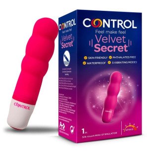 Velvet Secret Mini, vibromasseur en silicone – photo 2