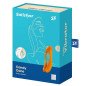 Satisfyer Snoepriet vingervibrator van silicone, verkrijgbaar in oranje en zwart – foto 2