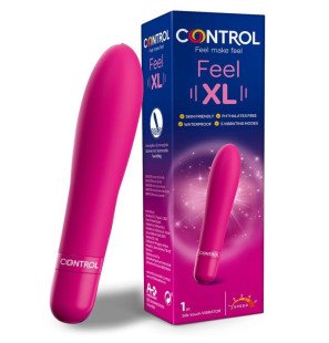 Boule vibrante Control Feel XL étanche en silicone – photo 1