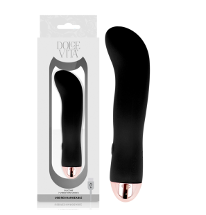 Dolce Vita Set mit zwei schwarzen wiederaufladbaren Vibratoren mit 7 Geschwindigkeiten – Bild 2