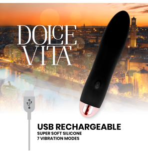 Dolce Vita rechargeable vibrator with 7 speeds – image 4