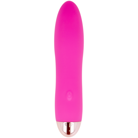 Dolce Vita roze oplaadbare vibrator met 7 snelheden
