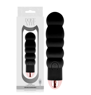 Dolce Vita Rechargeable Silicone Vibrator with 7 Speeds – image 2