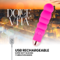 Dolce Vita, ładowany wibrator z 7 prędkościami – zdjęcie 4 Dolce Vita, ładowany wibrator z 7 prędkościami – zdjęcie 4