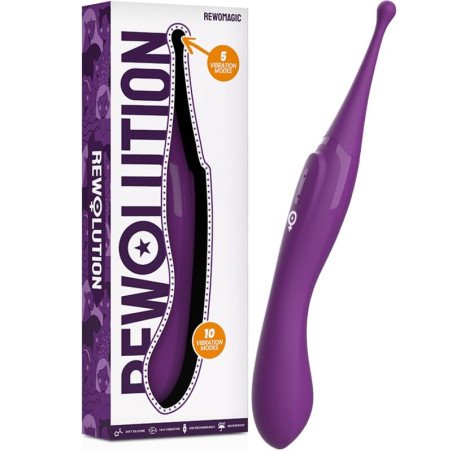 Stimulateur clitoridien rechargeable Rewomagic en silicone – photo 1