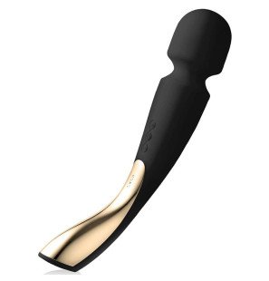LELO Smart Medium Wand 2 Silikon-Wandmassagegerät schwarz – Bild 1