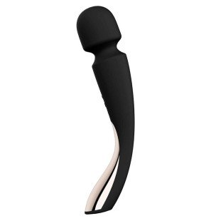 LELO Smart Medium Wand 2 silicone wand massager, black – image 2
