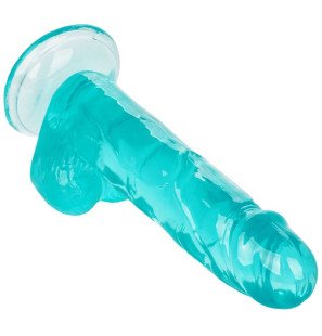Calexotics Queen Size-Dildo in Blau, 15,3 cm – Bild 2