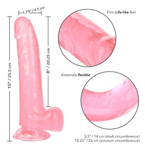 Calexotics Queen Size pink dildo 20,3 cm – image 3