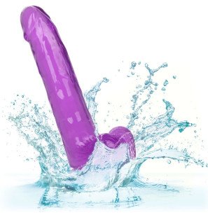 CALEXOTICS Queen Size dildo 20,3 cm lilac waterproof – image 6