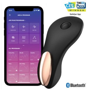 Satisfyer Kleine Geheime wibrator do bielizny z pilotem – zdjęcie 1