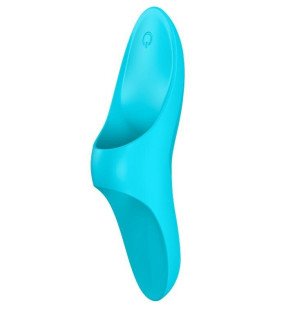 Embout vibrant pour doigt Satisfyer Teaser avec lumière bleue – photo 1