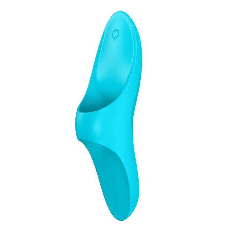 Satisfyer Teaser vibrierender Fingeraufsatz mit blauem Licht – Bild 1