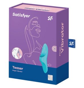 Satisfyer Teaser vibrating finger sleeve with blue light – image 5