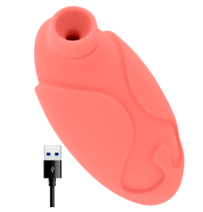 Stimulateur clitoridien OHMAMA Koraal à forme ondulée en silicone – photo 1