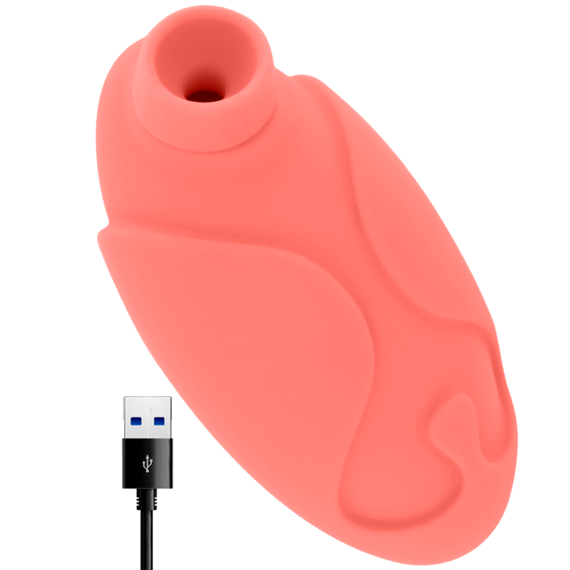 OHMAMA Koraal-Klitorisstimulator mit Wellenform aus Silikon – Bild 1