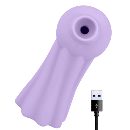OHMAMA Medusa oplaadbare clitorisstimulator van silicone – foto 2