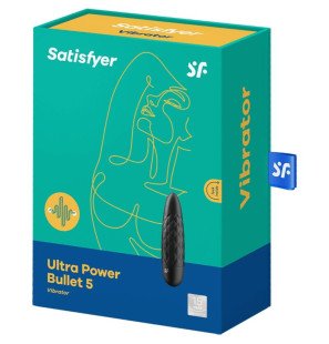 Satisfyer Ultra Power Bullet 5, schwarzer Bullet-Vibrator – Bild 3