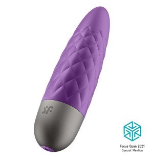 Satisfyer Ultra Power Bullet-Vibrator mit 5 Geschwindigkeiten, violett – Bild 1