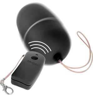 Remote-Controlled Vibrating Egg – Black – image 1