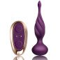 ROCKS-OFF Rechargeable Anal Vibrator with Remote Control – Lilac – image 1