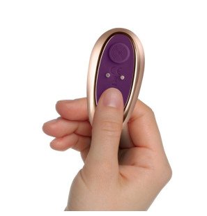 ROCKS-OFF Rechargeable Anal Vibrator with Remote Control – Lilac – image 4