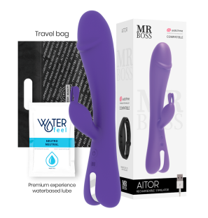 MR. BOSS Aitor – vibromasseur rabbit avec télécommande – photo 2