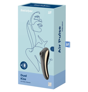 Satisfyer Dual Kiss Luftdruckstimulator zur klitoralen Stimulation – Bild 4