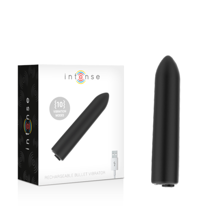Oplaadbare bullet vibrator met 10 trillingsstanden – foto 1