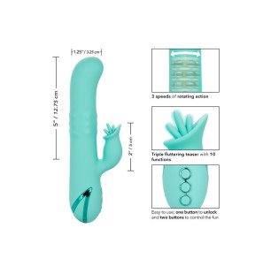 Calexotics Bel Air Bombshell wodoodporny wibrator z możliwością ładowania – zdjęcie 2