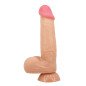 Realistische Dildo mit Saugnapf und Sliding Skin 21,8 cm – Bild 1