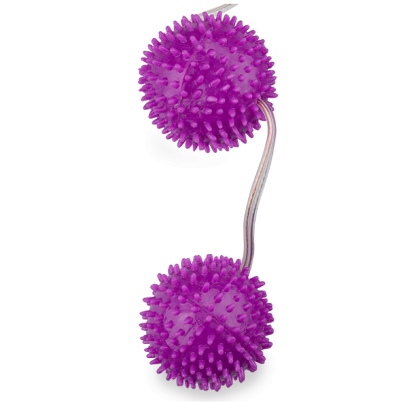 Purple Textured Vaginal Balls 3,6 cm – image 1 Purple Textured Vaginal Balls 3,6 cm – image 1