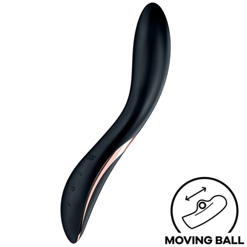 Satisfyer Rollende G-spot vibrator van silicone, oplaadbaar en waterdicht – foto 1