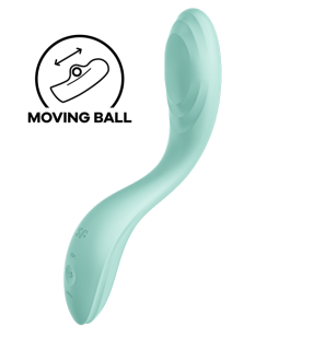 Vibromasseur pour point G en silicone Satisfyer Rrrolling Pleasure – photo 1