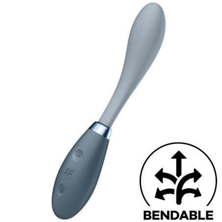 Satisfyer G-Spot Flex 3 Multi vibrator met vibratie en siliconen