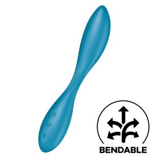 Satisfyer G-Spot Flex 1 Multi Vibrator with Vibration, Blue – image 1