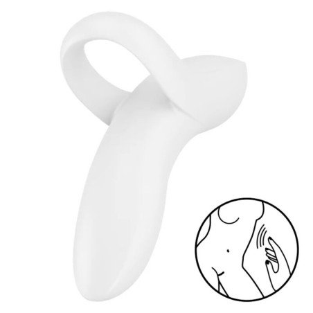 Satisfyer Bold Lover oplaadbare waterdichte vingervibrator