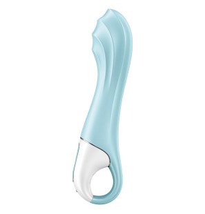 Satisfyer – nadmuchiwany wibrator do punktu G z aplikacją, niebieski – zdjęcie 1