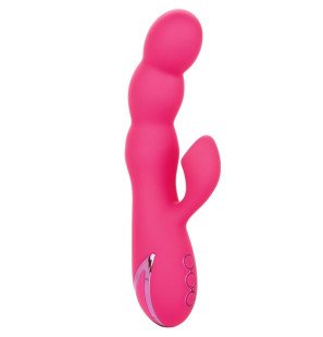 Calexotics Oceanside Orgasm – ładowany wibrator typu rabbit z silikonu – zdjęcie 1