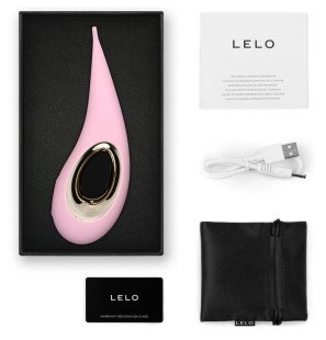 LELO DOT clitoral stimulator made of silicone, pink and rechargeable – image 2