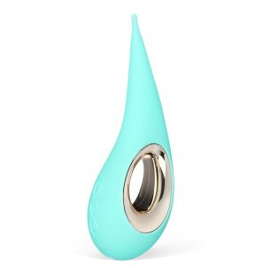 LELO DOT silicone clitoral stimulator, aqua green – image 1