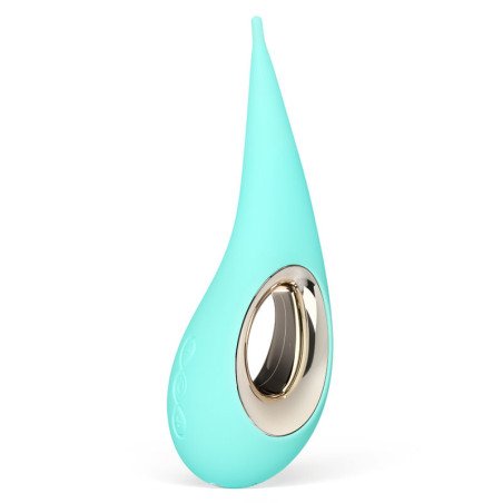 LELO DOT clitorisstimulator van siliconen, aqua groen