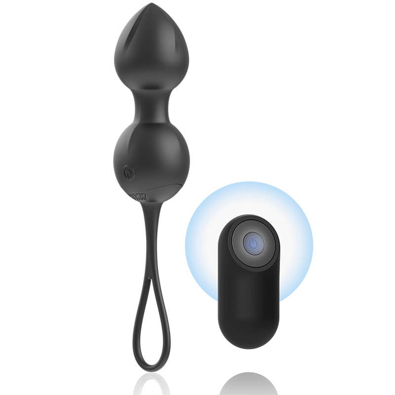 Boules vaginales vibrantes Brilly Glam avec télécommande – photo 1