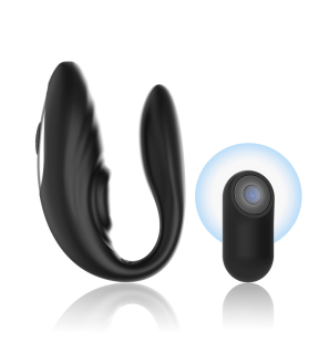 Set vibrant Brilly Glam en silicone avec télécommande – photo 2