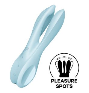 Satisfyer Triangle Silicone Vibrator, Rechargeable and Waterproof – image 2