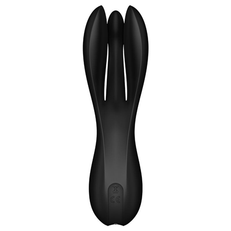 Satisfyer Threesome 2 silicone vibrator, rechargeable and waterproof – image 1
