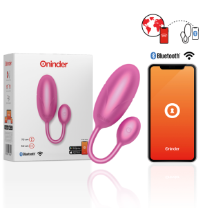 App-gesteuertes vibrierendes Ei mit Fernbedienung 7,5 cm