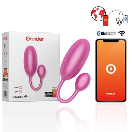 Œuf vibrant connecté avec télécommande 7,5 cm – photo 1